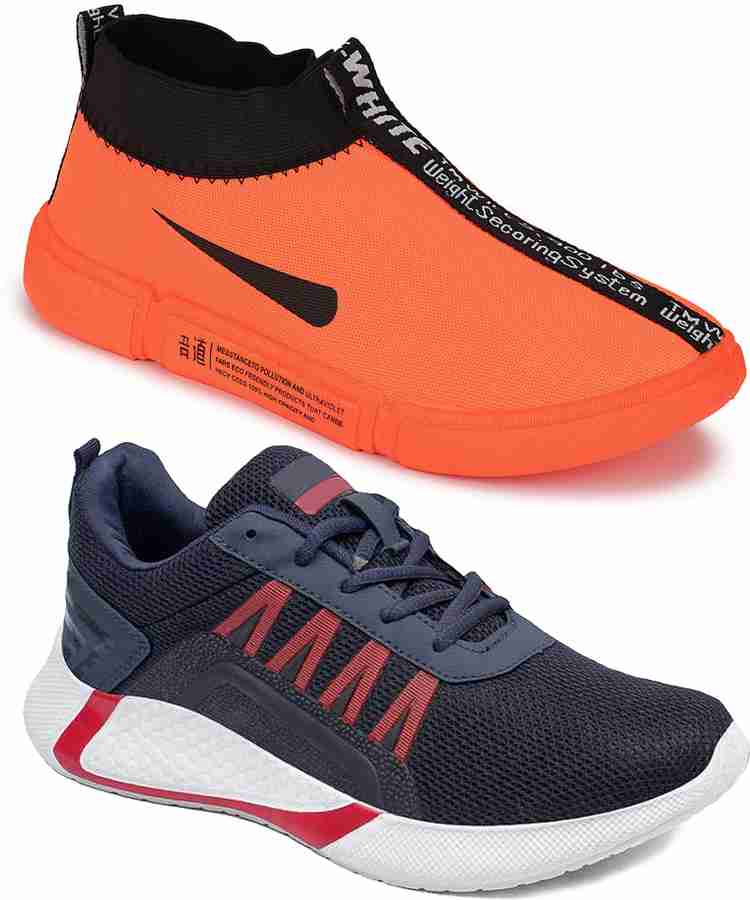 SHOEFLY Amazing Range of Combo Pack of 2 Stylish Running Shoes For Men Buy SHOEFLY Amazing Range of Combo Pack of 2 Stylish Running Shoes For Men Online at Best Price