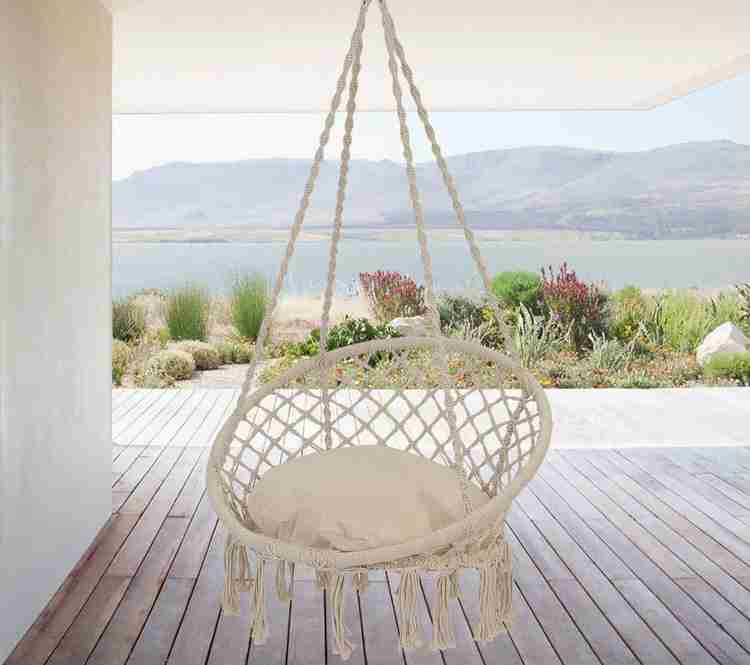 Flipkart Perfect Homes Studio Home Swing Chair Cotton Swing Cotton Large Swing Price in India Buy Flipkart Perfect Homes Studio Home Swing Chair Cotton Swing Cotton Large Swing online at Flipkart