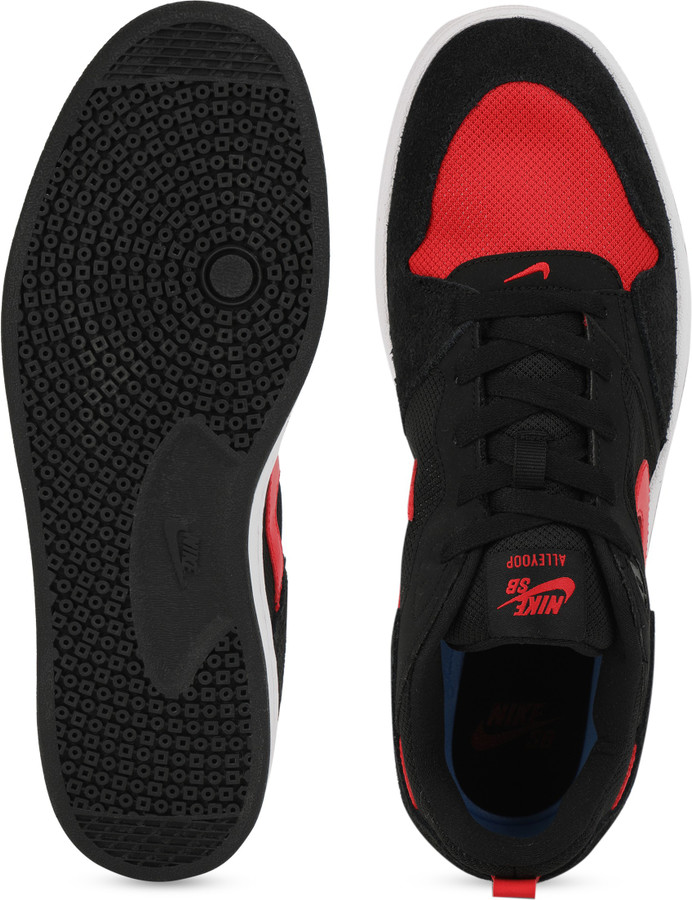 nike sb alleyoop red and black