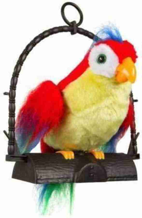 Talking parrot deals toy price
