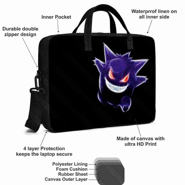 Crazy Corner Pokemon Anime Printed Office Laptop Bag Crazy