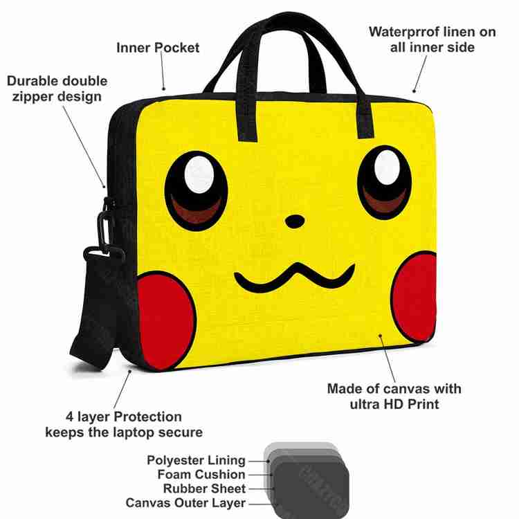 Crazy Corner Pokemon Printed Office Laptop Bag Crazy Corner Flipkart