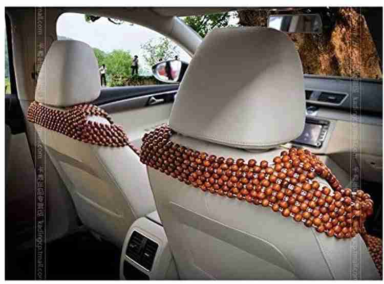Car wooden bead best sale seat
