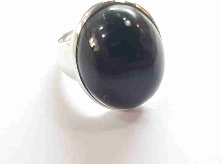 Black star stone hot sale ring