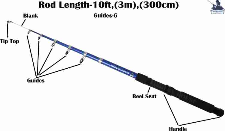 fisheryhouse 10ft 3.0 10ft Multicolor Fishing Rod