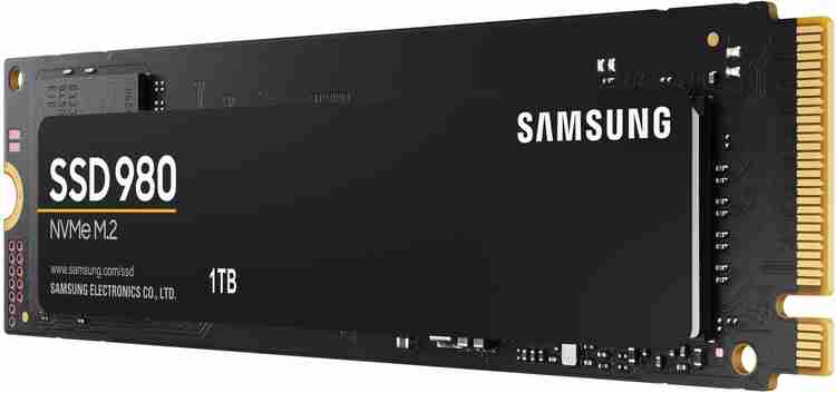 SAMSUNG 980 1 TB Laptop, Desktop Internal Solid State Drive (SSD) (MZ-V8V1T0BW) SAMSUNG 980 1 TB Laptop, Desktop Internal Solid State Drive (SSD) (MZ-V8V1T0BW)