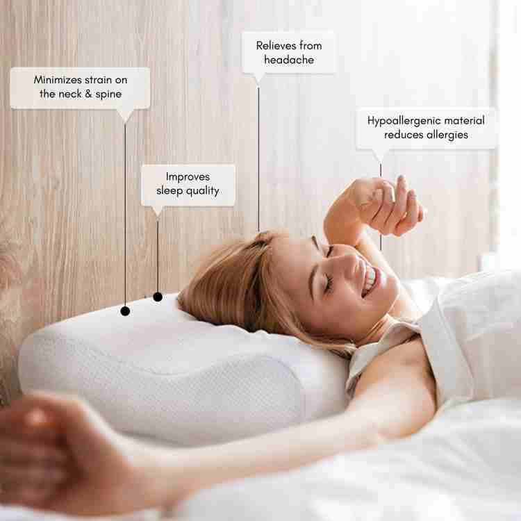 Memory foam pillow flipkart hotsell