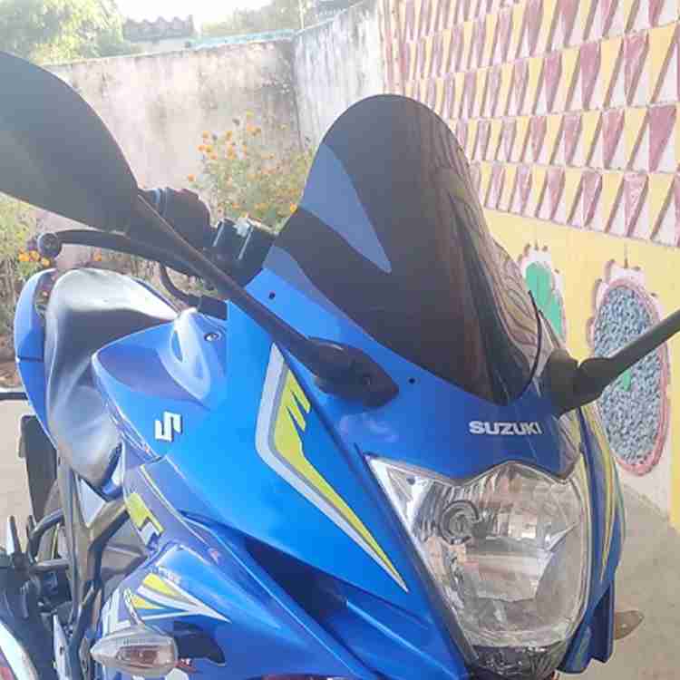 Suzuki gixxer visor clearance