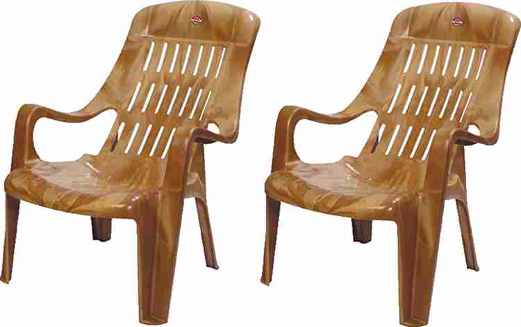 Cello Furniture Cello Comfort Relax Chair Set of 2 Pc Sandalwood