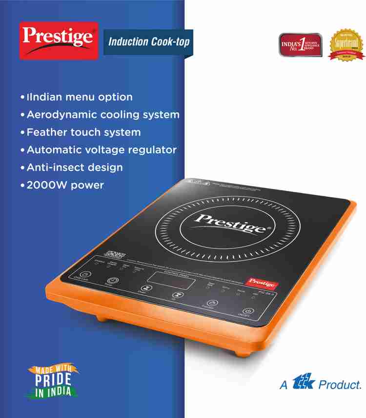 Prestige pic 29 orange induction cooktop hotsell