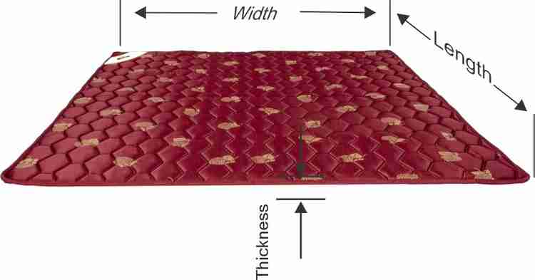 Foldable slim outlet mattress