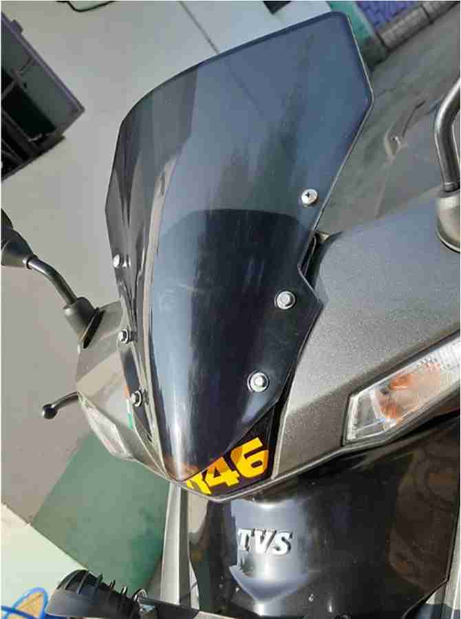 Custom visor for hot sale bike