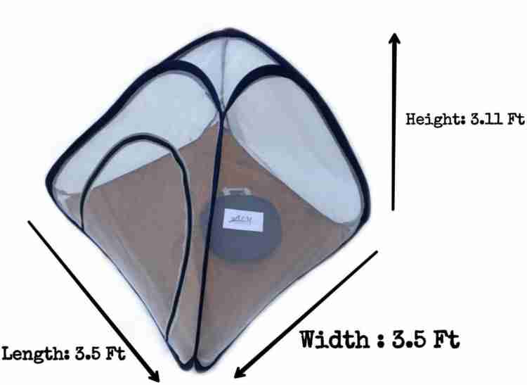 Polyester Homecute Yoga Cum Outdoor Camping Tent, Capacity: 1, Size: 100cm  X 100 cm X 135 cm at best price in Kalyani