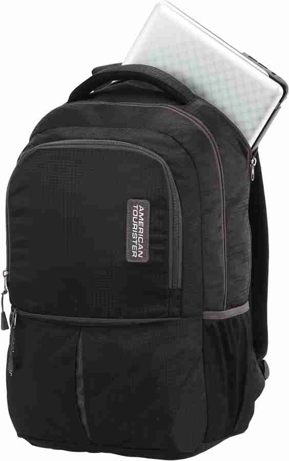 American tourister amt 2025 techno black laptop backpack