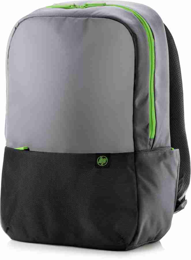 HP 15.6 Duotone Backpack 15.6 L 18.5 x 12 x 5.7 inch Laptop Backpack Green Black Grey Price in India Flipkart