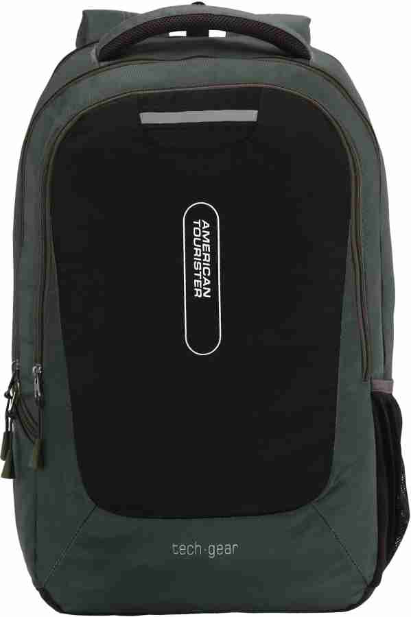 AMERICAN TOURISTER AMT Tech Gear 21 L Laptop Backpack Green Price in India Flipkart