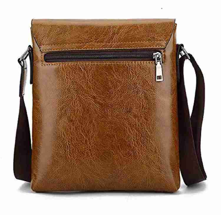 Jeep Brown Sling Bag Sling Bag Light Browm Price in India