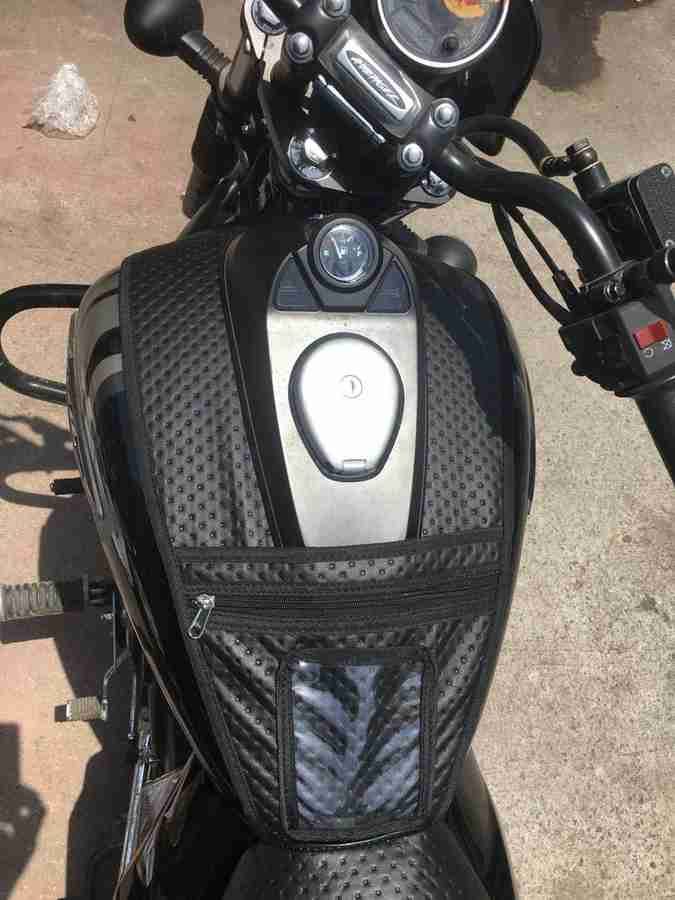Bajaj avenger tank cover online cheap