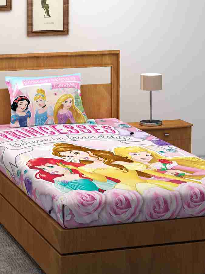 DISNEY 180 TC Cotton Single Cartoon Flat Bedsheet - Buy DISNEY 180