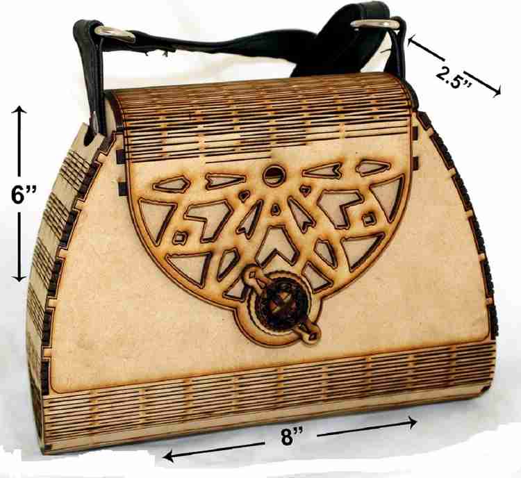 Wooden purse sales