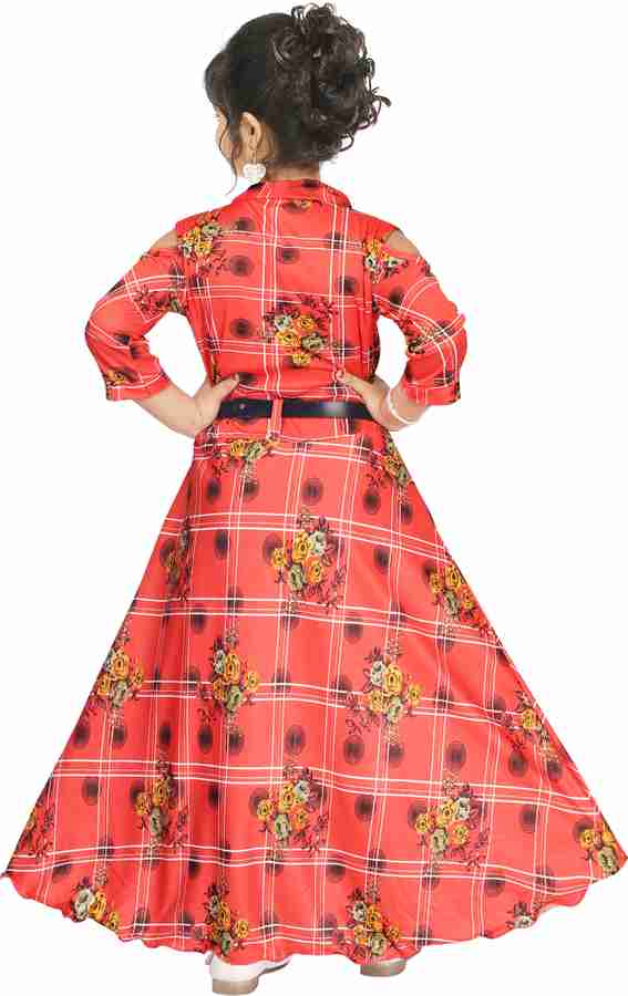 Gsdevi Fashion Girls Maxi Full Length Casual Dress Price in India