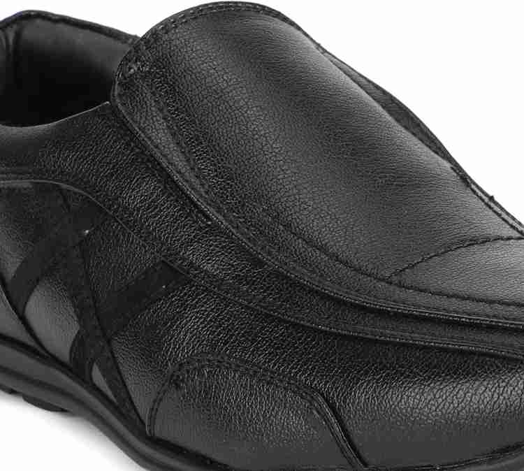 Bata men's docie ii black formal shoes clearance
