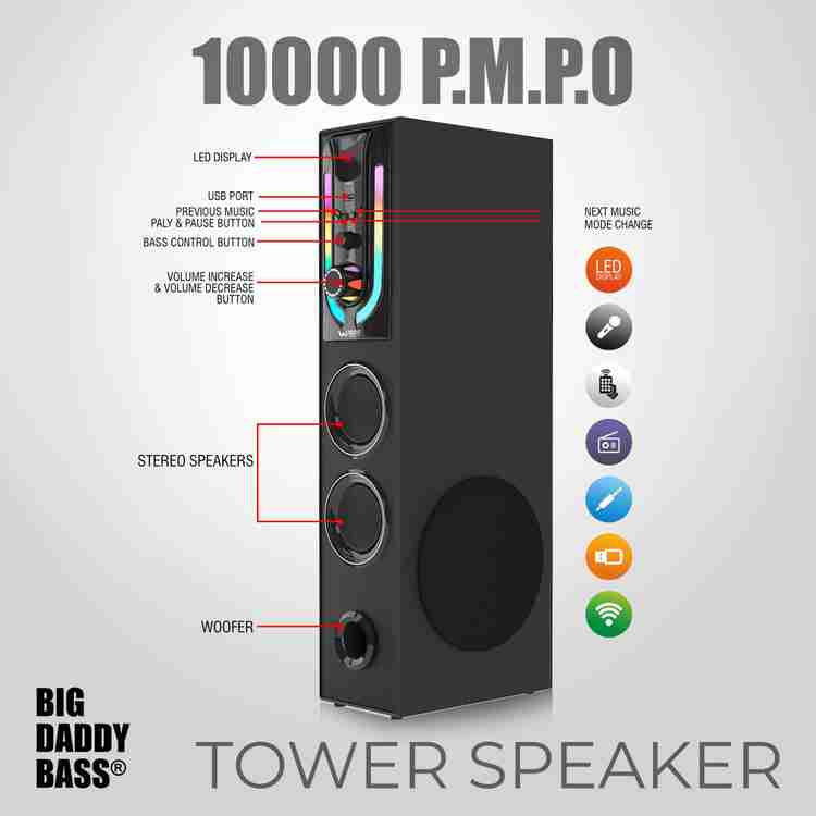 Ubon tower speaker outlet price