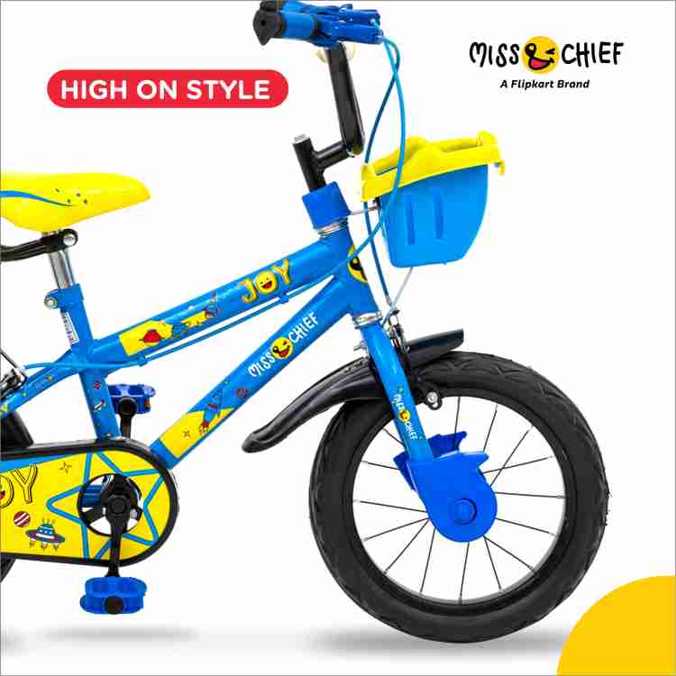 Miss Chief Joy Durable 85 Semi Assembled Kids Bicycle with Accessories and Steel Rim 14 T 14 T BMX Cycle Price in India Buy Miss Chief Joy Durable 85