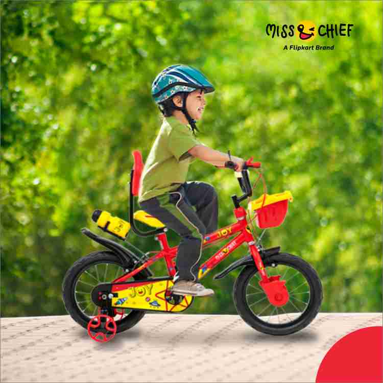 Miss Chief Joy Durable 85 Semi Assembled Kids Bicycle with Accessories and Steel Rim 14 T 14 T BMX Cycle Price in India Buy Miss Chief Joy Durable 85