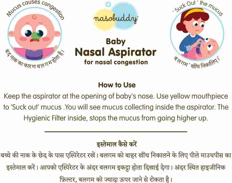 Nasobuddy baby sale nasal aspirator