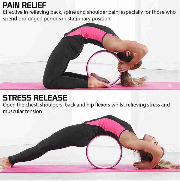 Yoga wheel back pain deals