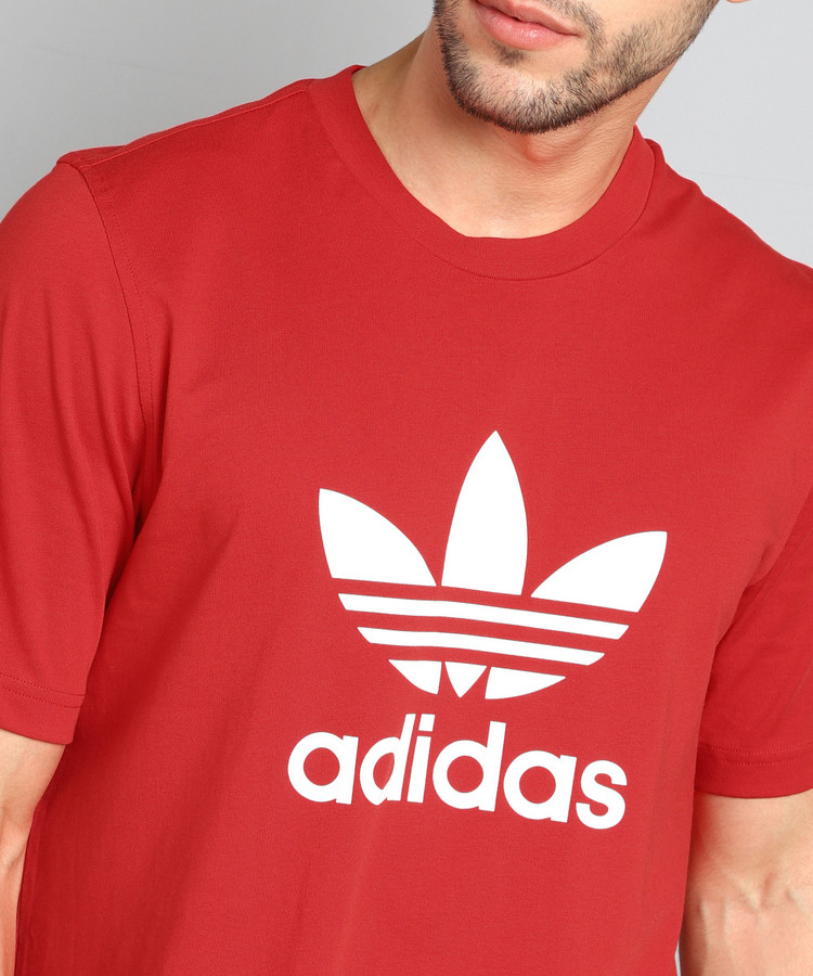 ADIDAS ORIGINALS Printed Men Round Neck Red T-Shirt - Buy ADIDAS ORIGINALS  Printed Men Round Neck Red T-Shirt Online at Best Prices in India |  Flipkart.com