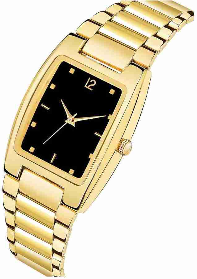 K K 9151YM03 Karishma Analog Watch For Men Buy K K 9151YM03 Karishma Analog Watch For Men I Square Gold Black Dile Latest Fashion Designing Stylist Brand Online at Best Prices