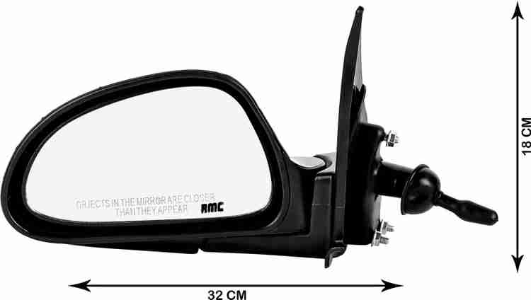 RMC Manual Rear View Mirror Passenger Side For Maruti Suzuki Alto