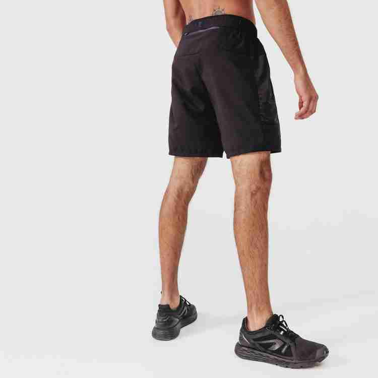 KALENJI by Decathlon Solid Men Black Sports Shorts Buy KALENJI