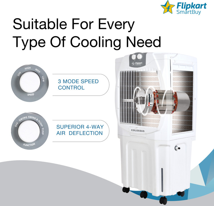 Flipkart SmartBuy 95 L Desert Air Cooler Price in India Buy Flipkart SmartBuy 95 L Desert Air Cooler online at Flipkart