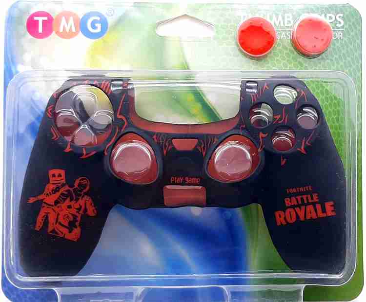 TMG Ps4 FORTNITE Theme Silicone Protective Skin Case Cover for PS4