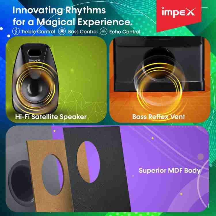 Buy IMPEX Micro plus Bluetooth Home Theatre Online from Flipkart