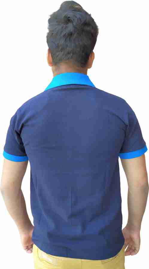 Blue corner polo shirt design best sale