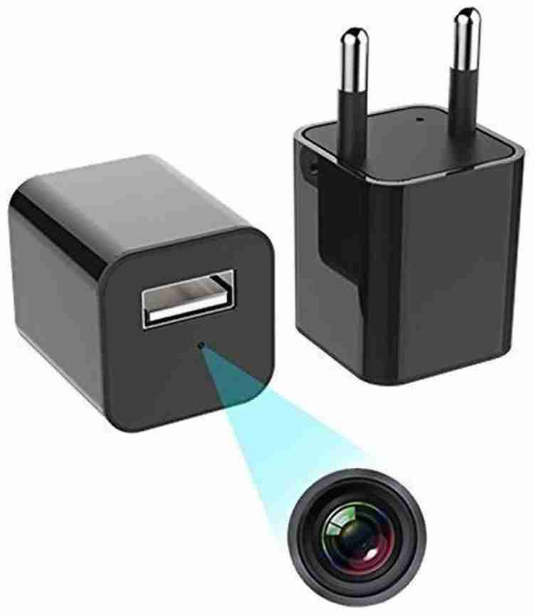 Bzrqx Hidden Spy Camera Plug USB Charger 2 Mode Recording Supports