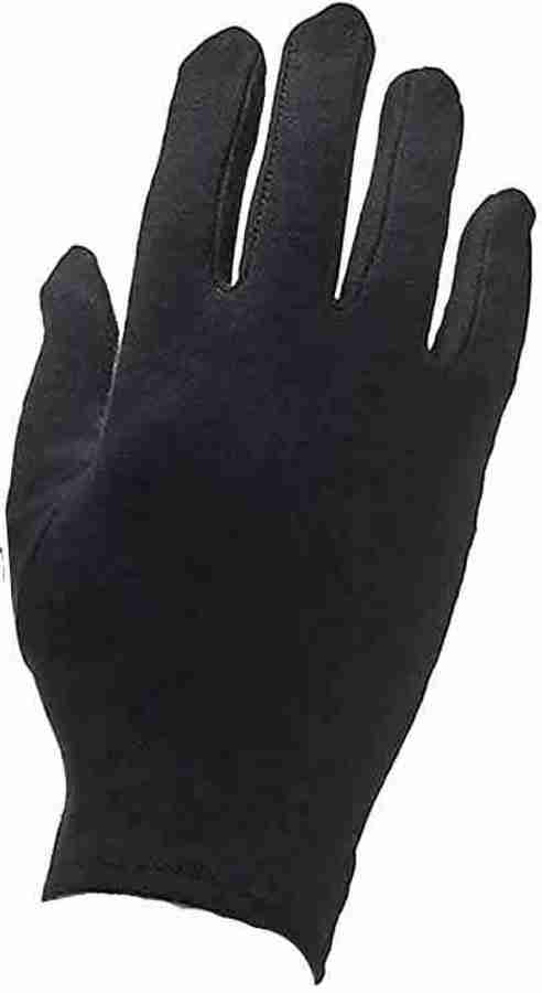 Nicsy Men Women Cotton Hand Half Gloves for Protection from