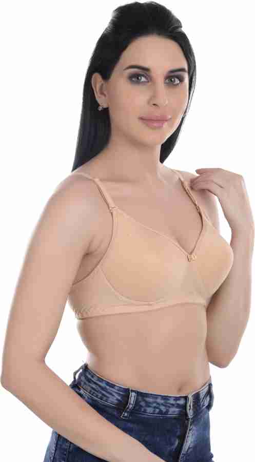 Buy BOOMBUZZ Heavy Padded Bra for Every Day Comfort with Multi Colour and  Wide rang of Size(LIGHT PINK)(40A) Online at Best Prices in India - JioMart.