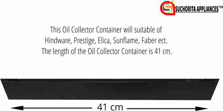 Sunflame chimney oil collector tray top
