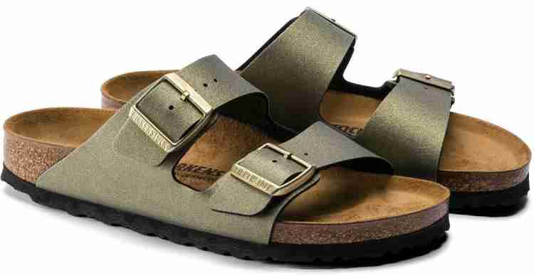 Birkenstock arizona icy metallic stone online gold