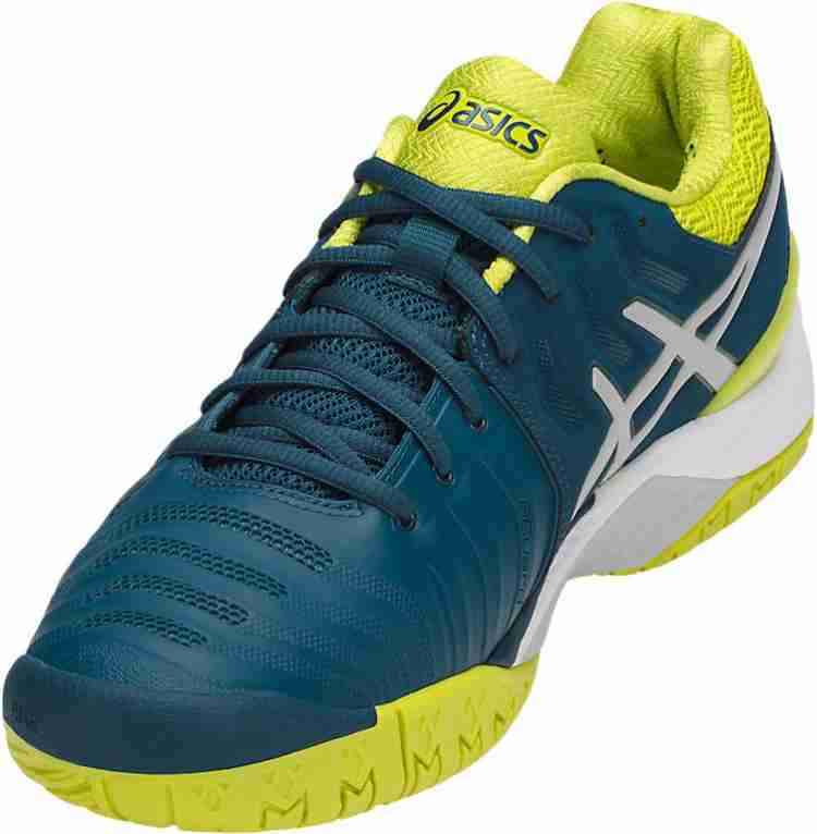 Asics gel shop resolution 7 bleu