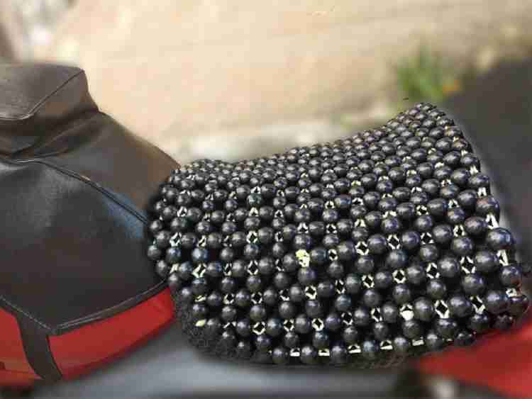 Beaded motorcycle seat cover hotsell