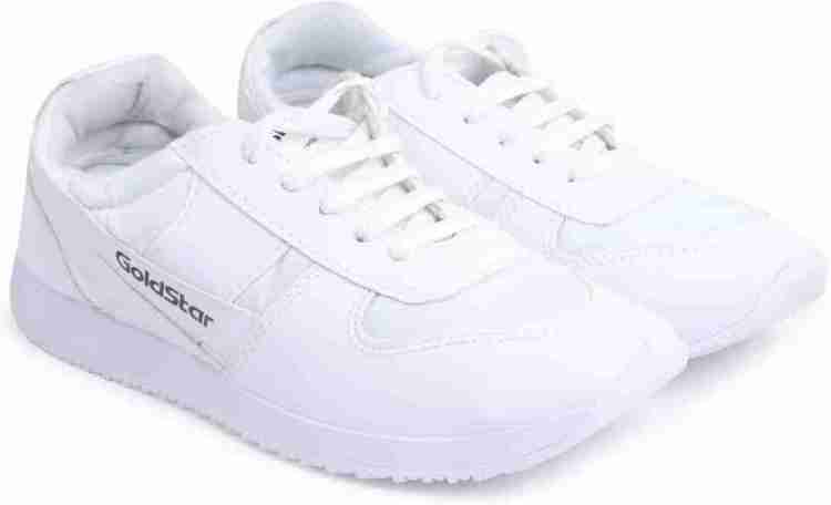 Gold star shoes white hot sale color