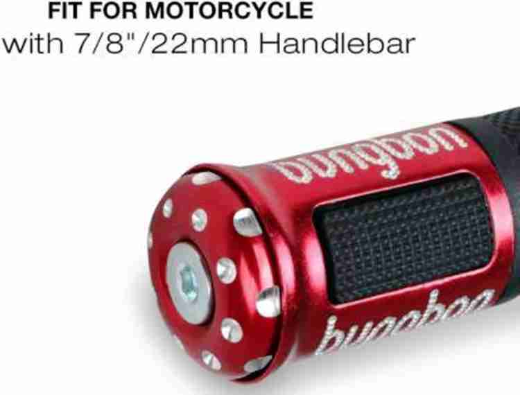 Bell 10 Red metal handle grips Handle Bar Grip For Universal For