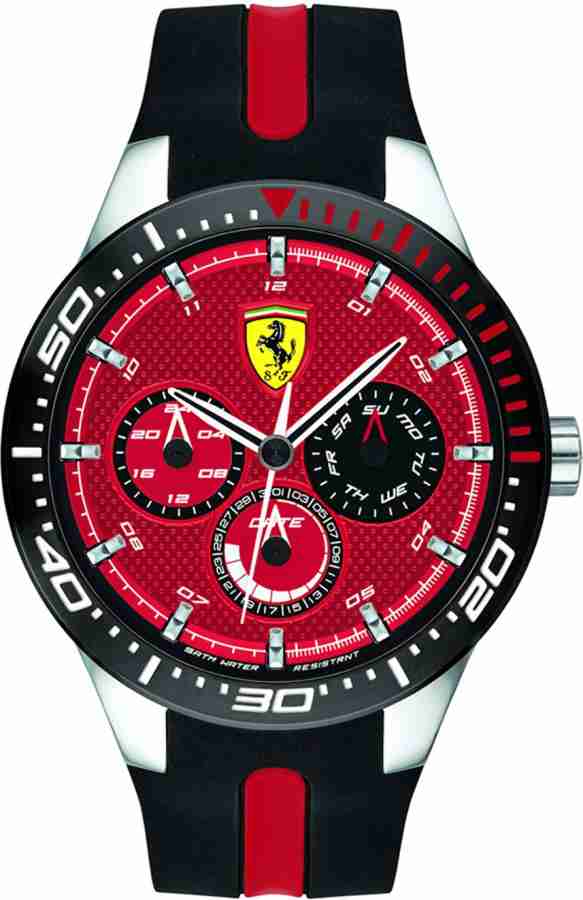 Scuderia ferrari watch red sale