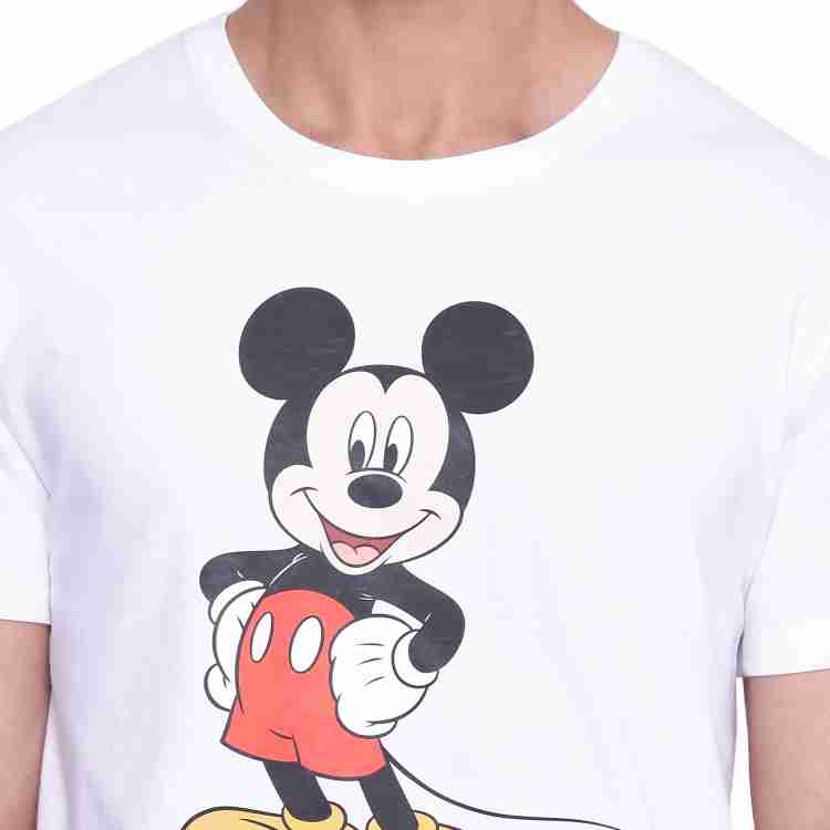 White mickey clearance mouse t shirt